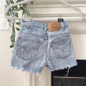 Vintage Orange Tab Little Levi’s Cutoffs
